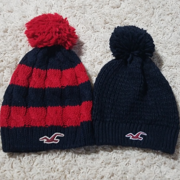 Set Of Hollister Beanies 